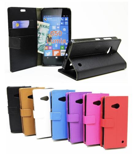 billigamobilskydd.se Jalusta Lompakkokotelo Microsoft Lumia 550