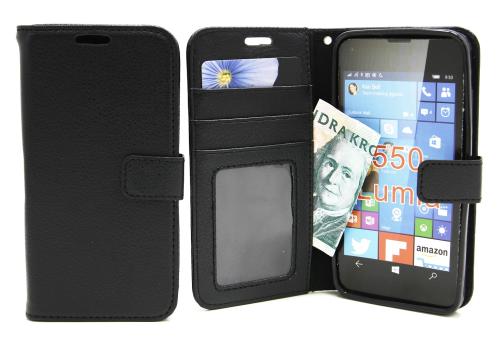 billigamobilskydd.se Jalusta Lompakkokotelo Microsoft Lumia 550