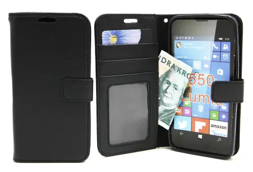 billigamobilskydd.se Jalusta Lompakkokotelo Microsoft Lumia 550