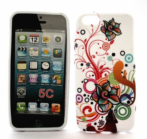 billigamobilskydd.se TPU Designcover iPhone 5c