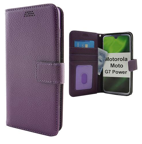 Coverin New Jalusta Lompakkokotelo Motorola Moto G7 Power