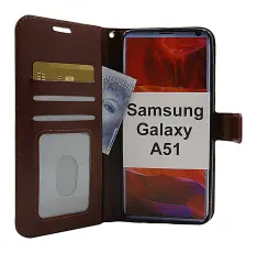 Coverin Crazy Horse Lompakko Samsung Galaxy A51 (A515F/DS)