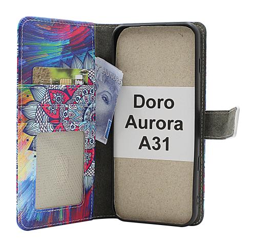 Coverin Skimblocker Doro Aurora A31 Magneetti Puhelimen Kuoret Design