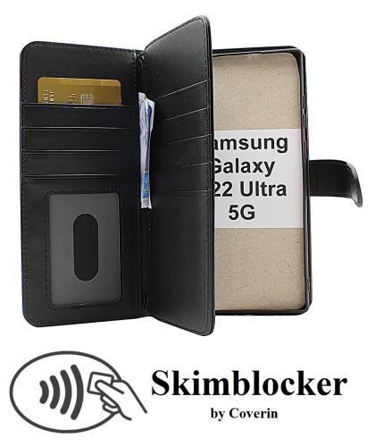 Coverin Skimblocker XL Wallet Samsung Galaxy S22 Ultra 5G