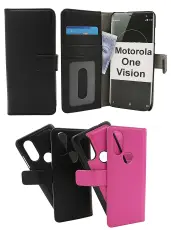 Coverin Skimblocker Magneettikotelo Motorola One Vision