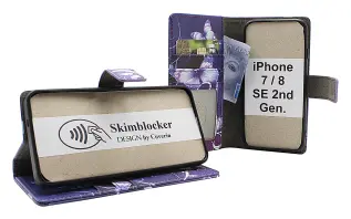 Coverin Skimblocker iPhone 7/8/SE 2nd/3rd Gen Puhelimen Kuoret Design
