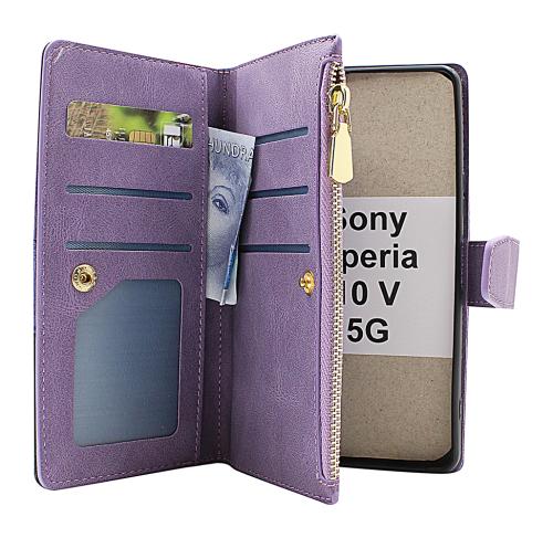 billigamobilskydd.se XL Standcase Luksuskotelo puhelimeen Sony Xperia 10 V 5G