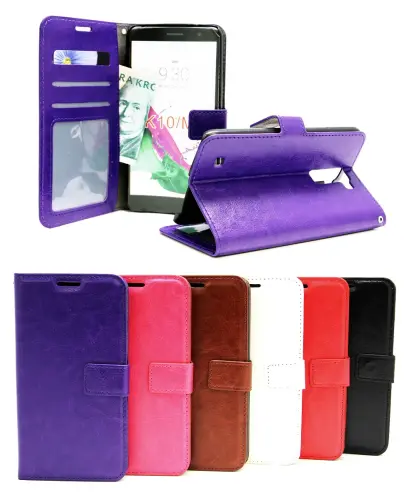billigamobilskydd.se Crazy Horse Lompakko LG K10 (K420N)