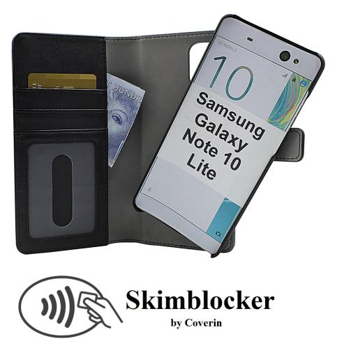 Coverin Skimblocker Magneettikotelo Samsung Galaxy Note 10 Lite (N770F)