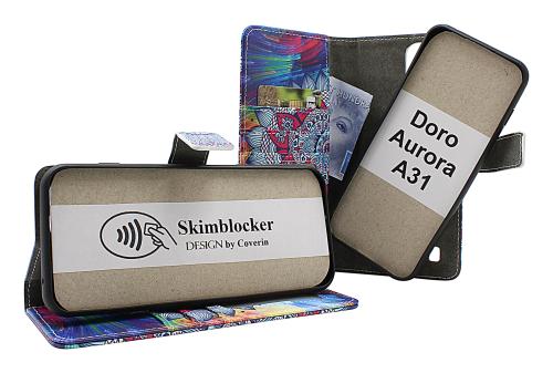 Coverin Skimblocker Doro Aurora A31 Magneetti Puhelimen Kuoret Design