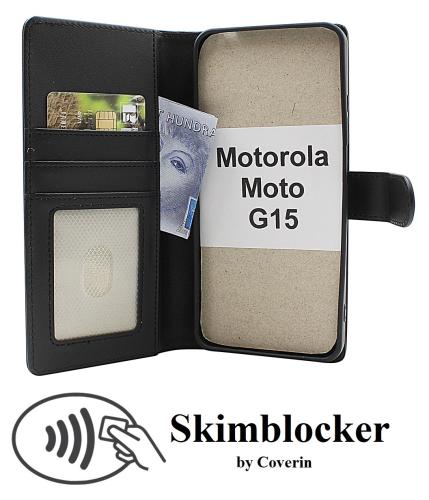 Coverin Skimblocker Motorola Moto G15 Magneetti Puhelimen Kuoret