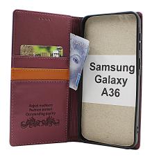 Coverin Samsung Galaxy A36 Premium Lompakkokotelo Slim