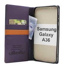 Coverin Samsung Galaxy A36 Premium Lompakkokotelo Slim