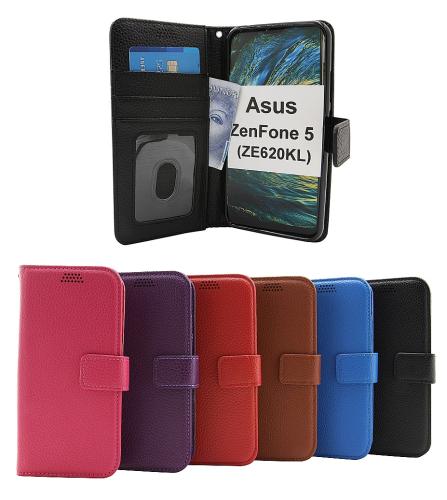 billigamobilskydd.se New Jalusta Lompakkokotelo Asus ZenFone 5 (ZE620KL)