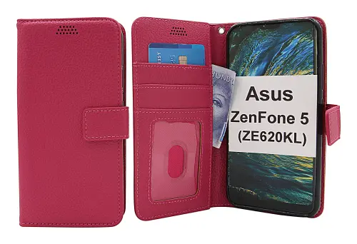 billigamobilskydd.se New Jalusta Lompakkokotelo Asus ZenFone 5 (ZE620KL)