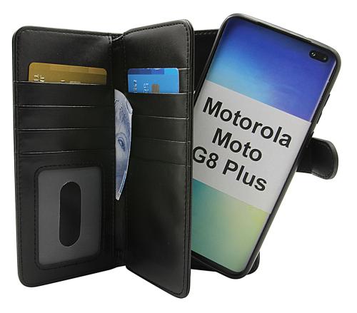 Coverin Skimblocker XL Magnet Wallet Motorola Moto G8 Plus