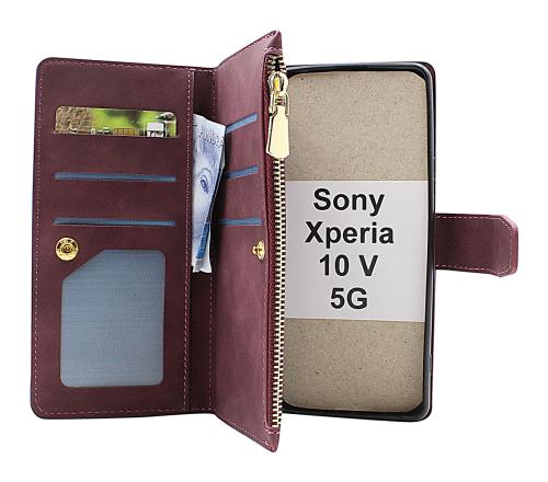 billigamobilskydd.se XL Standcase Luksuskotelo puhelimeen Sony Xperia 10 V 5G