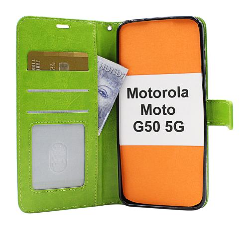 billigamobilskydd.se Crazy Horse Lompakko Motorola Moto G50 5G