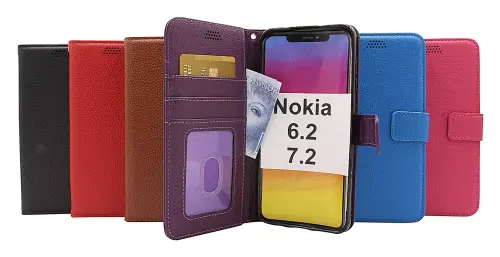 billigamobilskydd.se New Jalusta Lompakkokotelo Nokia 6.2 / 7.2