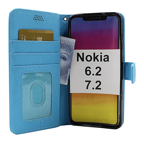 billigamobilskydd.se New Jalusta Lompakkokotelo Nokia 6.2 / 7.2