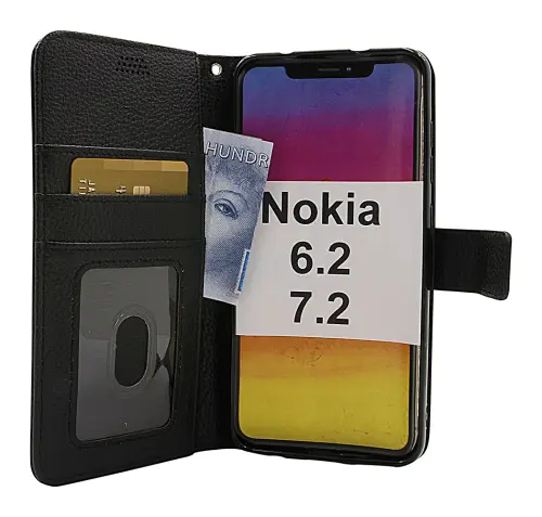 billigamobilskydd.se New Jalusta Lompakkokotelo Nokia 6.2 / 7.2