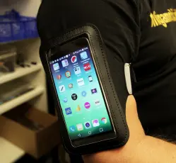 billigamobilskydd.se XL Urheilu rannekkeet älypuhelimiin 5,5