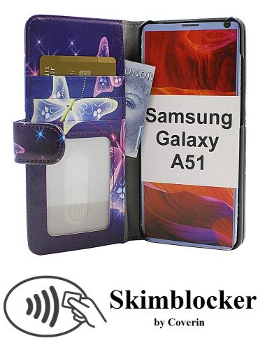 Coverin Skimblocker Kuviolompakko Samsung Galaxy A51 (A515F/DS)