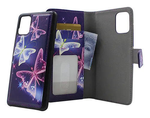 Coverin Skimblocker Design Magneettilompakko Samsung Galaxy A51 (A515F/DS)