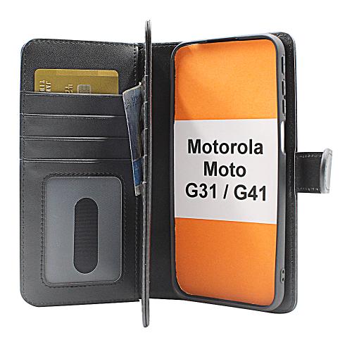 Coverin Skimblocker XL Magnet Wallet Motorola Moto G31/G41