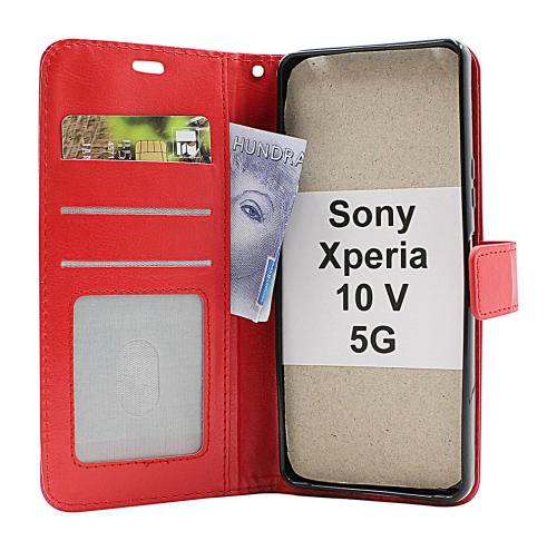 billigamobilskydd.se Crazy Horse Lompakko Sony Xperia 10 V 5G