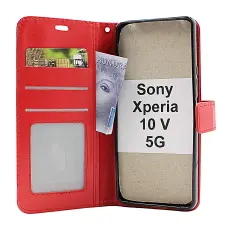 Coverin Crazy Horse Lompakko Sony Xperia 10 V 5G