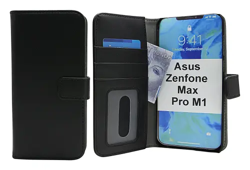 Coverin Skimblocker Magneettikotelo Asus Zenfone Max Pro M1 (ZB602KL)