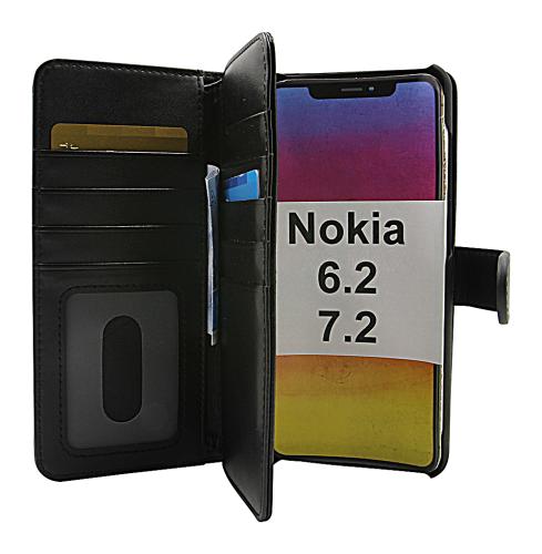 Coverin Skimblocker XL Magnet Wallet Nokia 6.2 / 7.2