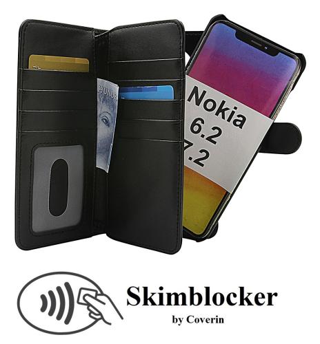 Coverin Skimblocker XL Magnet Wallet Nokia 6.2 / 7.2