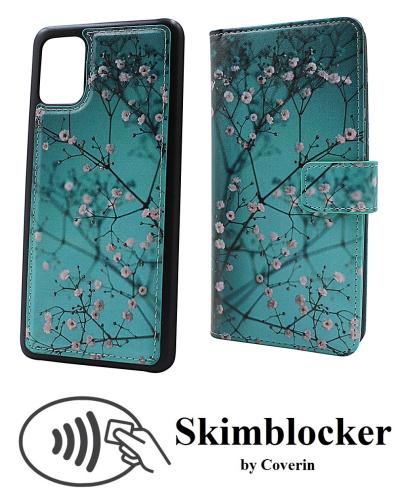 Coverin Skimblocker Design Magneettilompakko Samsung Galaxy A51 (A515F/DS)