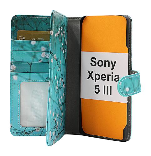 Coverin Skimblocker XL Magnet Designwallet Sony Xperia 5 III (XQ-BQ52)