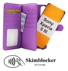 Coverin Skimblocker XL Magnet Wallet Sony Xperia 5 III (XQ-BQ52)