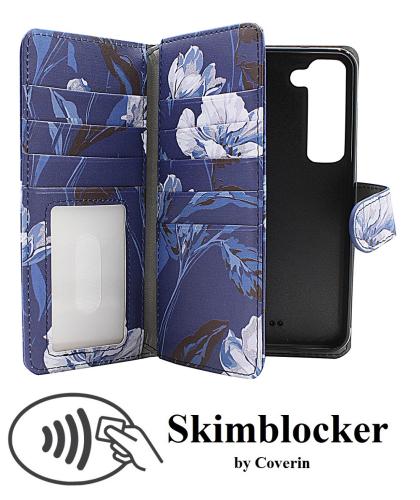 Coverin Skimblocker XL Magnet Designwallet Samsung Galaxy S23 5G