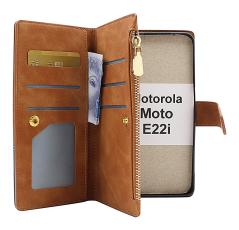 billigamobilskydd.se XL Standcase Luksuskotelo puhelimeen Motorola Moto E22i