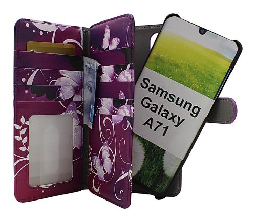Coverin Skimblocker XL Magnet Designwallet Samsung Galaxy A71 (A715F/DS)