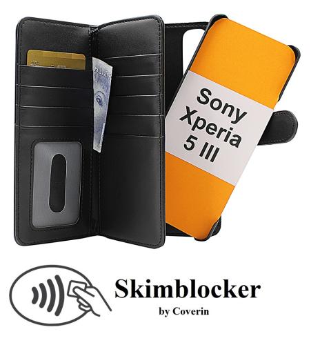 Coverin Skimblocker XL Magnet Wallet Sony Xperia 5 III (XQ-BQ52)