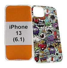 billigamobilskydd.se TPU-Designkotelo iPhone 13 (6.1)