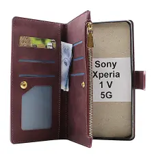 billigamobilskydd.se XL Standcase Luksuskotelo puhelimeen Sony Xperia 1 V 5G (XQ-DQ72)