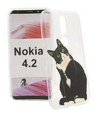 billigamobilskydd.se TPU-Designkotelo Nokia 4.2