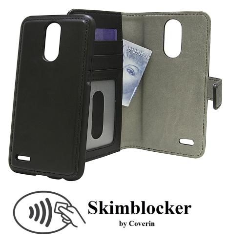 Coverin Skimblocker Magneettikotelo LG K10 2017 (M250N)