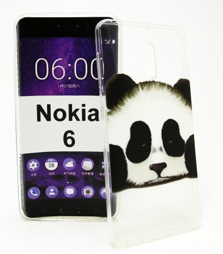 billigamobilskydd.se TPU-Designkotelo Nokia 6