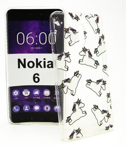 billigamobilskydd.se TPU-Designkotelo Nokia 6