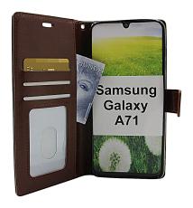 billigamobilskydd.se Crazy Horse Lompakko Samsung Galaxy A71 (A715F/DS)