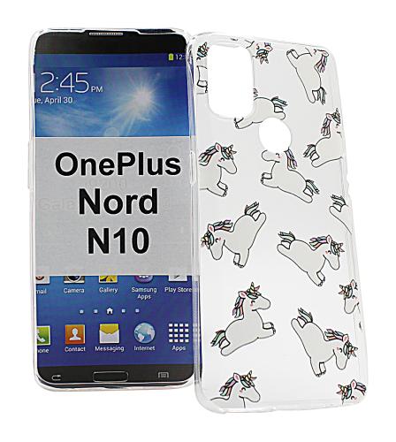 billigamobilskydd.se TPU-Designkotelo OnePlus Nord N10