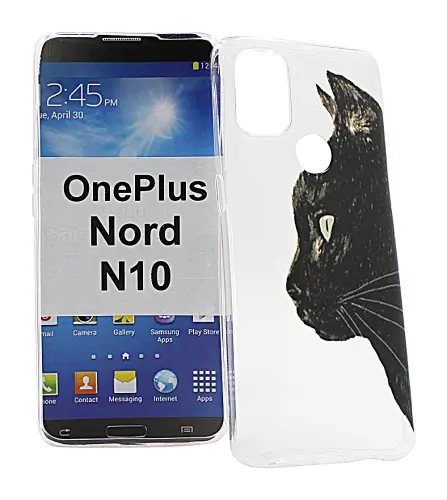 billigamobilskydd.se TPU-Designkotelo OnePlus Nord N10